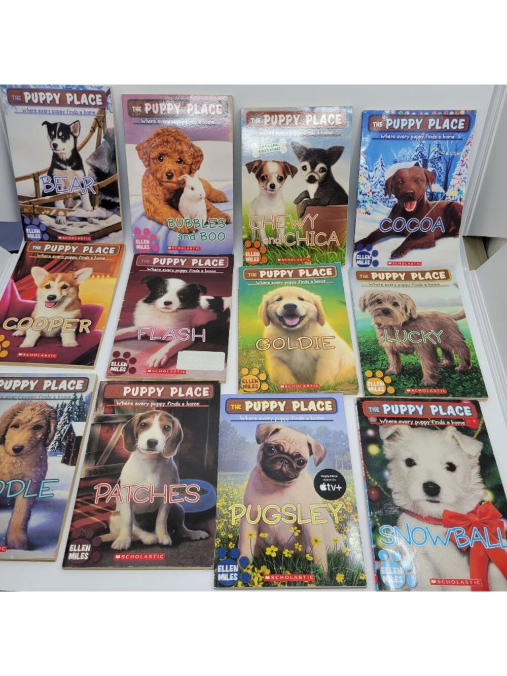THE PUPPY PLACE Lot of 12 Chapter Books by Ellen Miles - BK112